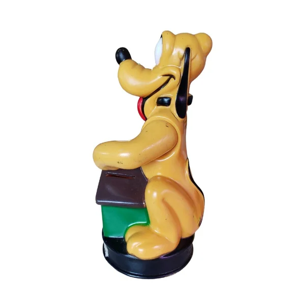 Vintage Walt Disney Land Collectibles Mickey Mouse bottles And Pluto bank - Picture 11 of 16